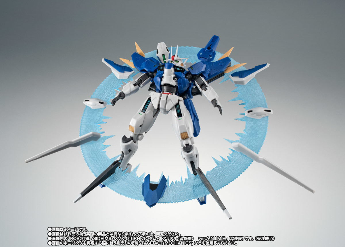 萬代 ROBOT魂 機動戰士鋼彈 水星的魔女 特效零件組(ver. A.N.I.M.E.) 可動完成品