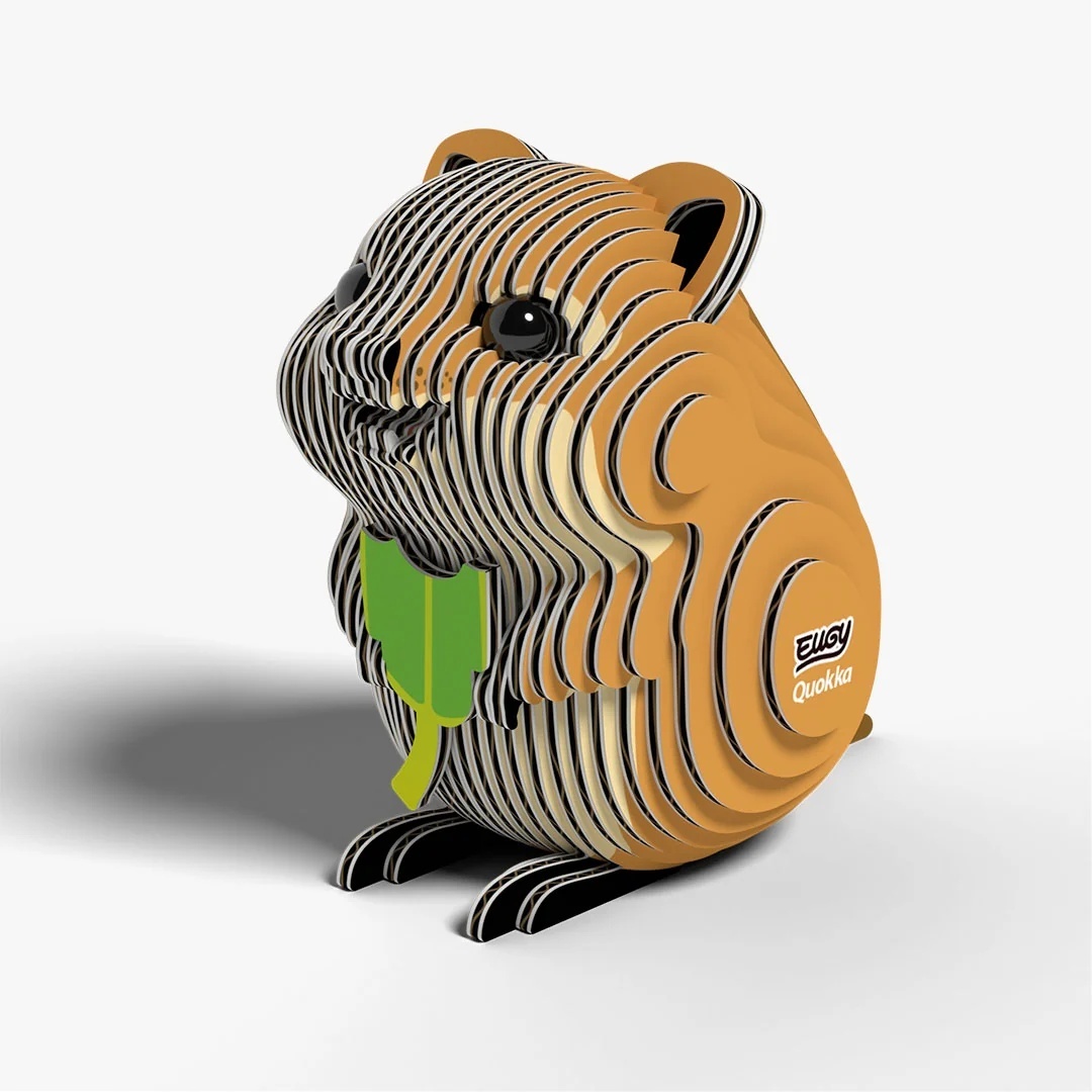 EUGY 3D Cardboard Kit Set Model - 146 Quokka