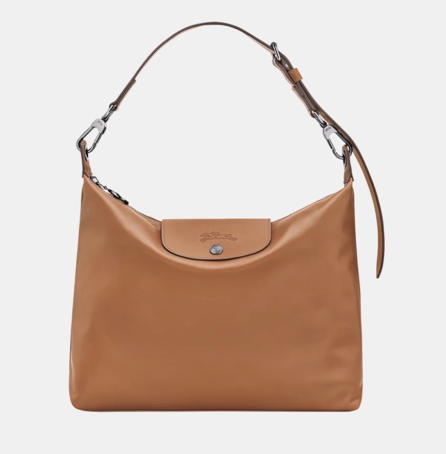【6色入】Longchamp Le Pliage Xtra Leather Hobo Medium Celadon 單肩包 中號