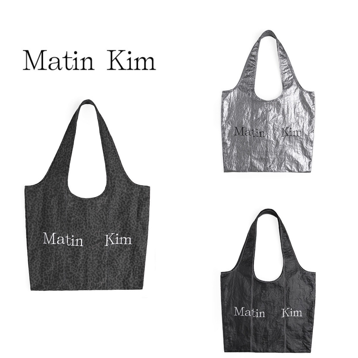【隨時截單！品牌新品限時7折優惠預訂】MATIN KIM MATIN LINE STITCH ECOBAG（3色）