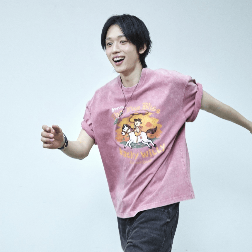 Wacky WiLLy｜kiky Riding Short-Sleeve T-Shirt WW155