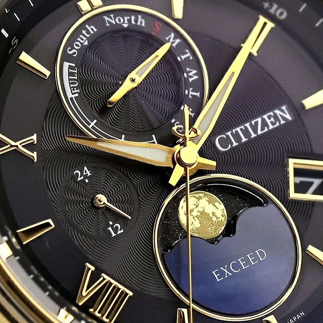 星辰 Citizen Exceed "Mid-Autumn Moon" Limited Edition BY1025-17E  光動能電波腕手錶 「中秋月相」限量版