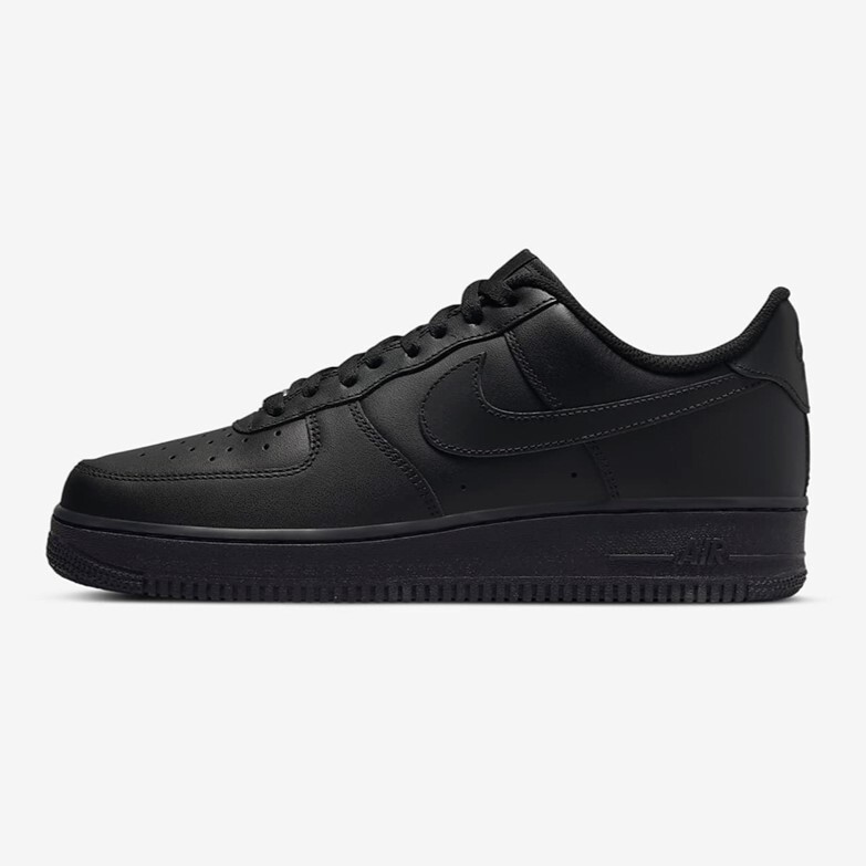 NIKE 休閒鞋 AF1 AIR FORCE 1 07 全黑 基本款 經典款 男 CW2288-001