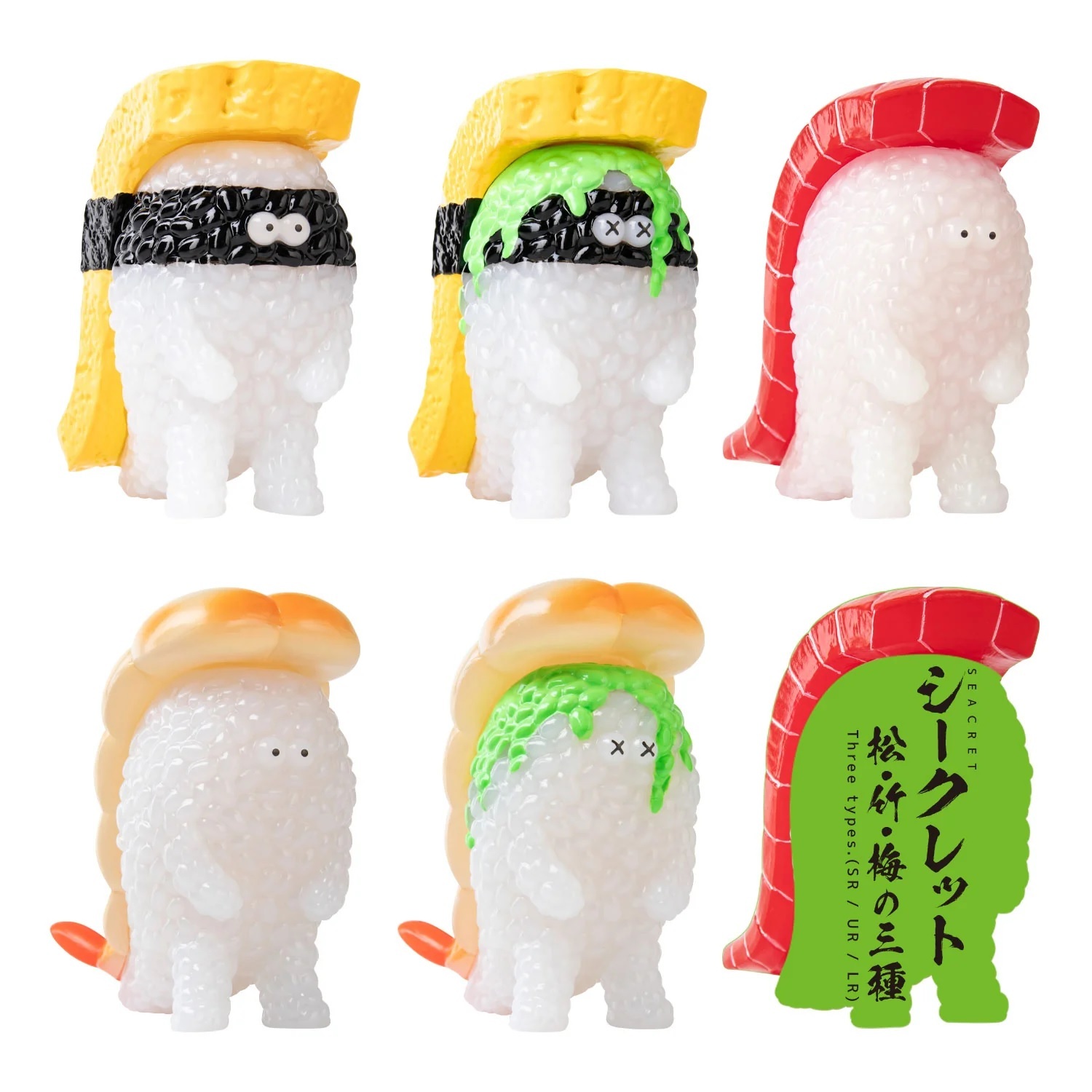 【千值練】Sushi Monster 怪物壽司 盲盒(一中盒6入) strc