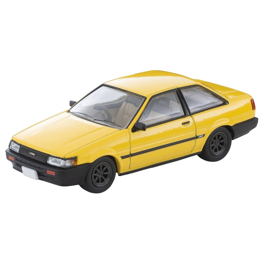 [預訂] Takara Tomy Tomica  限量復刻版 Neo LV-N284f 豐田Toyota Corolla Levin 兩門 GT RS 配Watanabe輪圈 (黃色) 1983年款