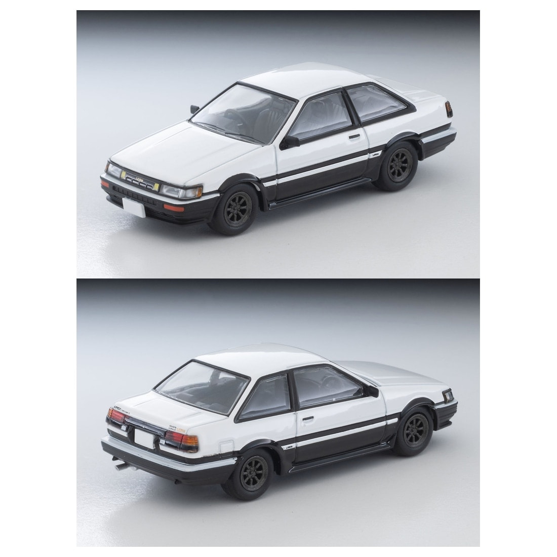 [預訂] Takara Tomy Tomica 限量復刻版 Neo LV-N304d 豐田Toyota Corolla Levin 兩門 GT-APEX 配 RS Watanabe 輪圈 (白/黑色) 1985年款