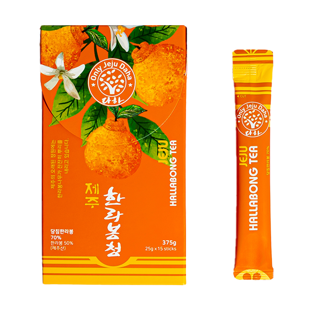 【BK SHOP】濟州特產-漢拏峰柑橘茶(隨手包)375G(25G*15包)