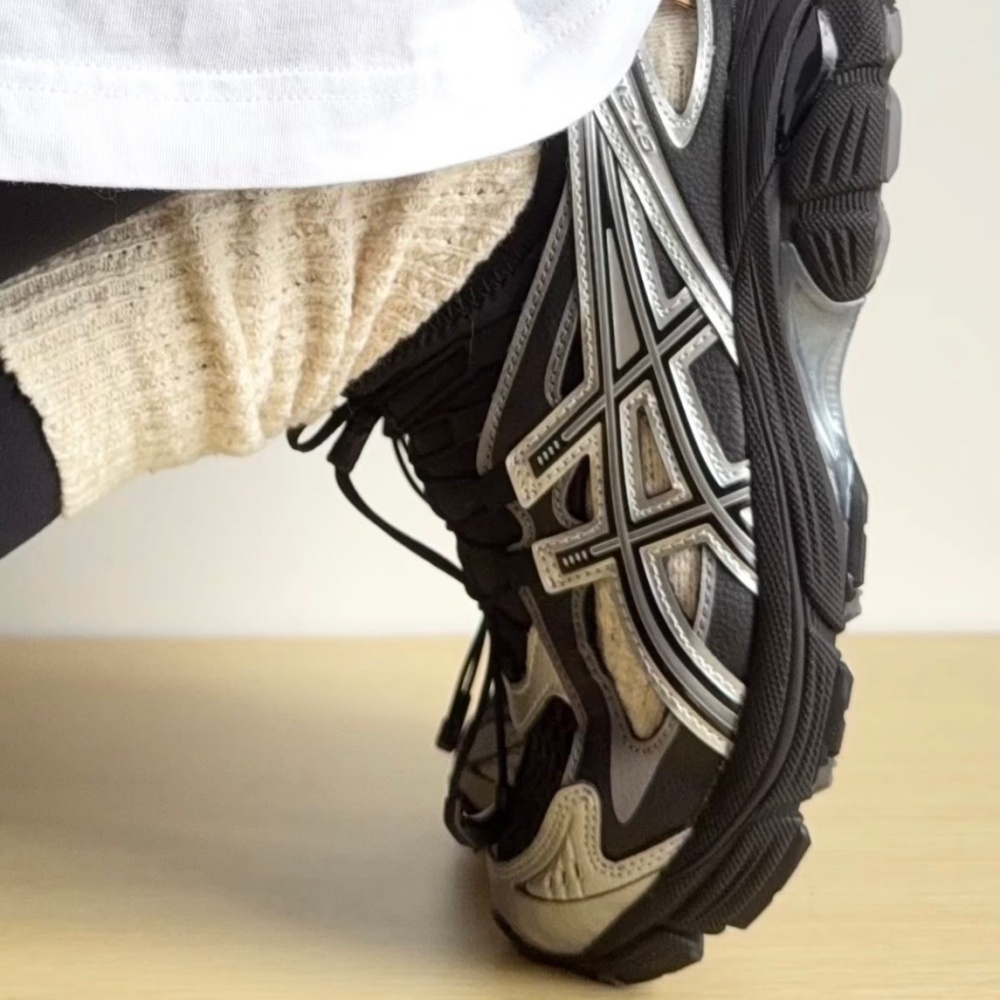 ASICS 休閒鞋 GT-2160 BREEZE 黑銀 束帶 洞洞 溯溪 復古 情侶鞋 男女 1203A903001