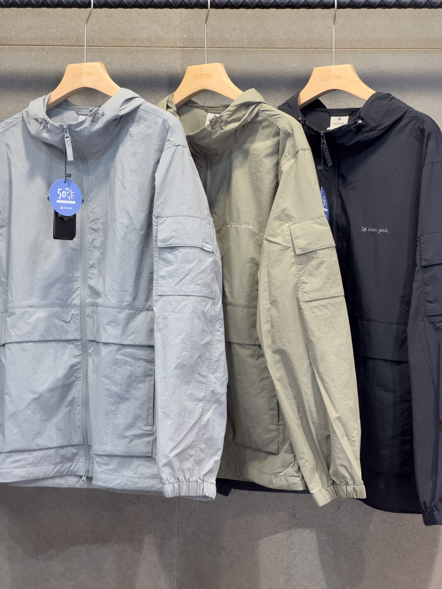 Snow Peak Taslan Pocket Windbreaker Taslan 口袋 防曬 防風外套 S26MMLWB50