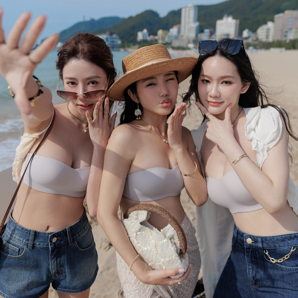 挺有聚☼挺立防滑無痕平口內衣 BC.CD罩