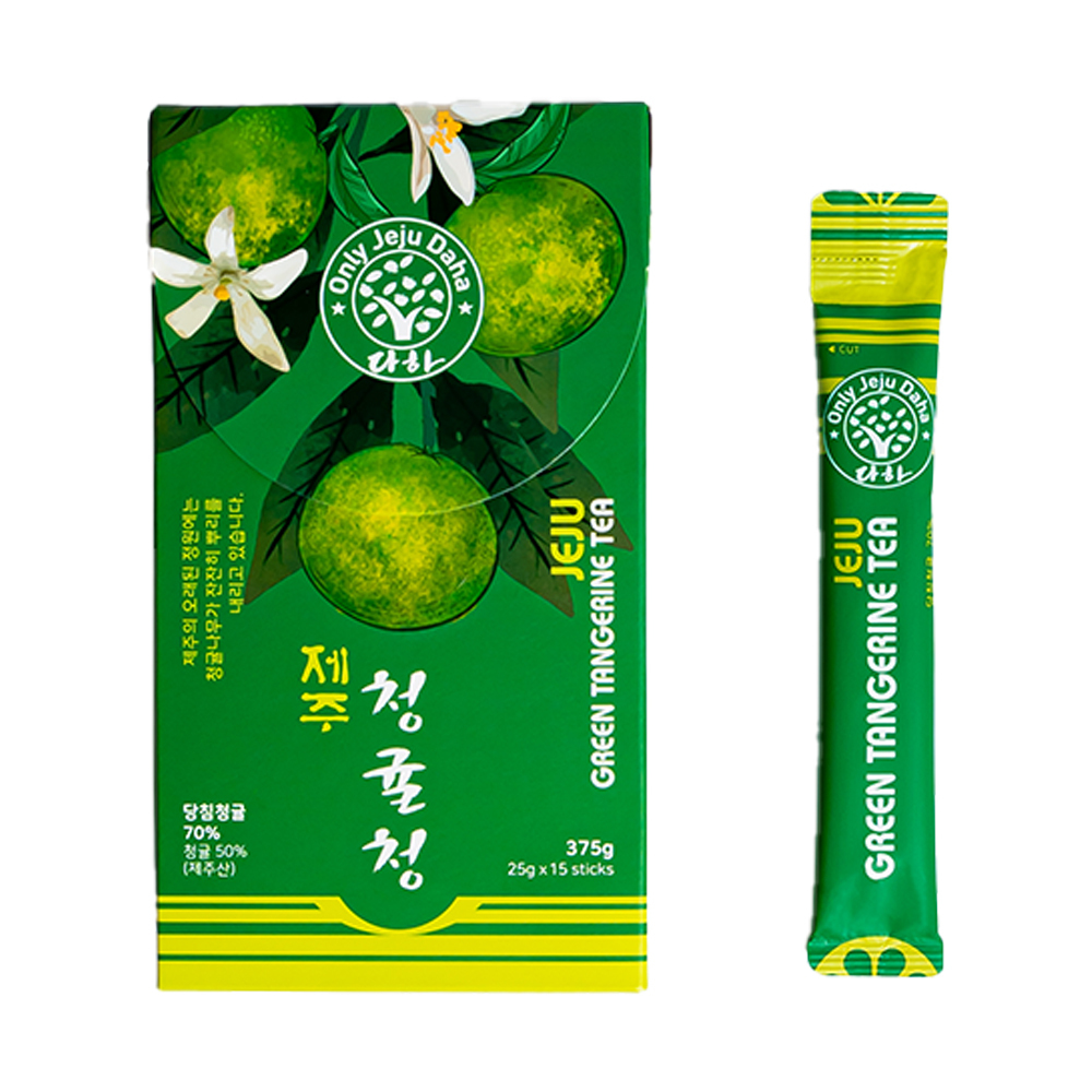 【BK SHOP】濟州特產-青橘茶(隨手包)375G(25G*15包)