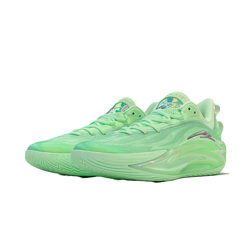 Anta Shock Wave 7 Pro "Awakens Green" 安踏 狂潮7 專業實戰鞋 螢光赤道綠 籃球鞋 男款 112631606S-8 [台灣現貨]