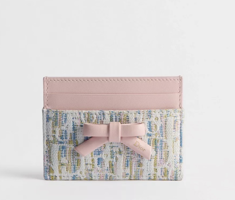 Dior Promenade Freesia Card Holder 粉彩 老花 卡套