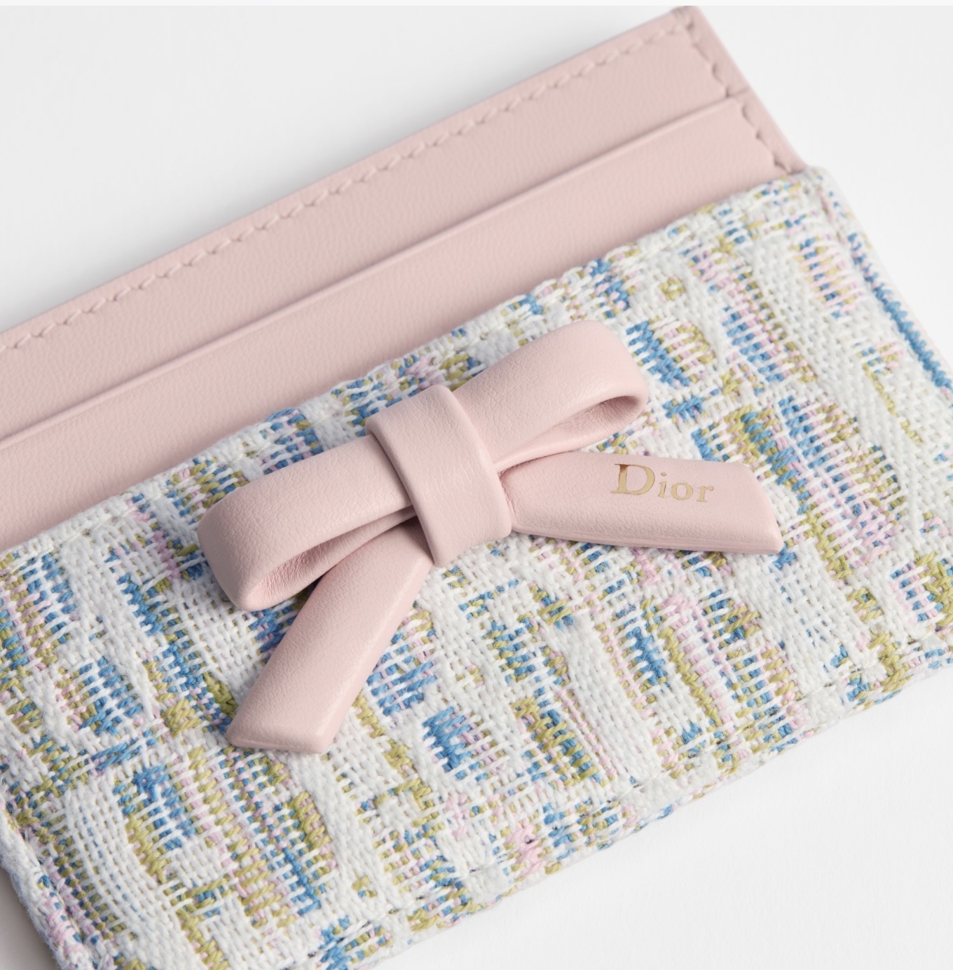 Dior Promenade Freesia Card Holder 粉彩 老花 卡套