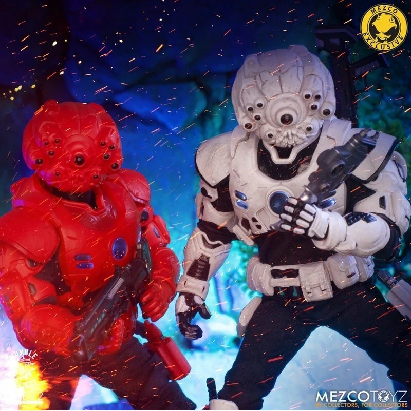 【 Mezco Toyz】One:12 Collective 克里格 紅白2入組 限定版 strc