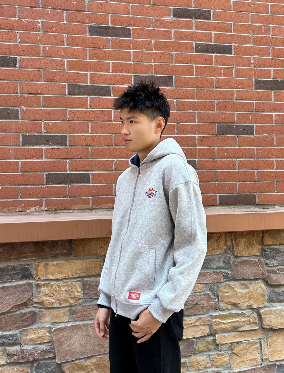 【逢甲FUZZY】DICKIES 學院風 美式復古 刺繡 LOGO 外套 3色 男女款