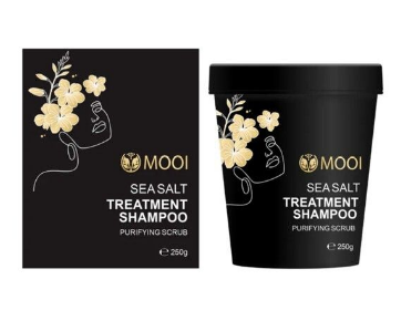 DL013 MOOI 海鹽淨化洗髮霜 250G***消除頭臭味***