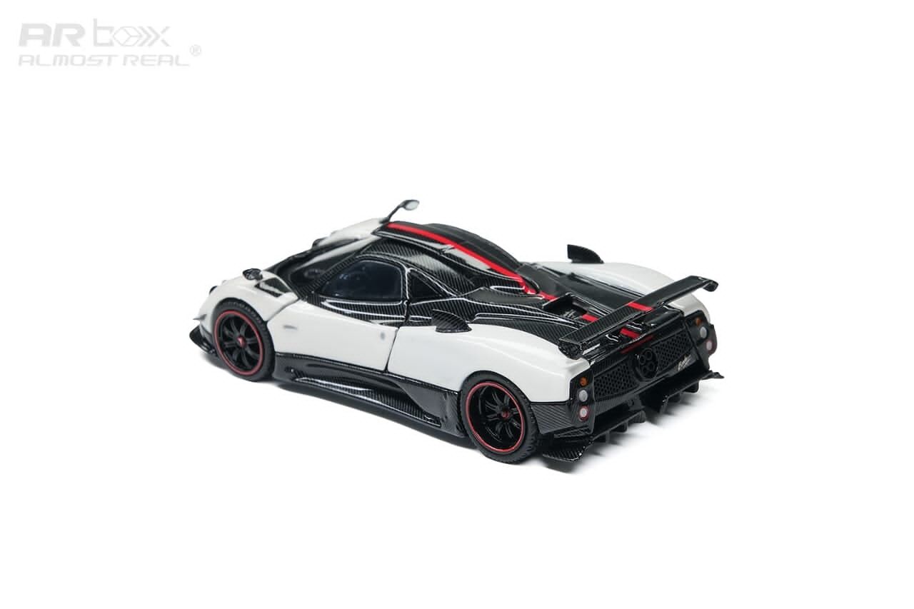 預訂:1/64 Almost Real Pagani Zonda Cinque Coupe 2009 Bianco Benny White (650601001 )