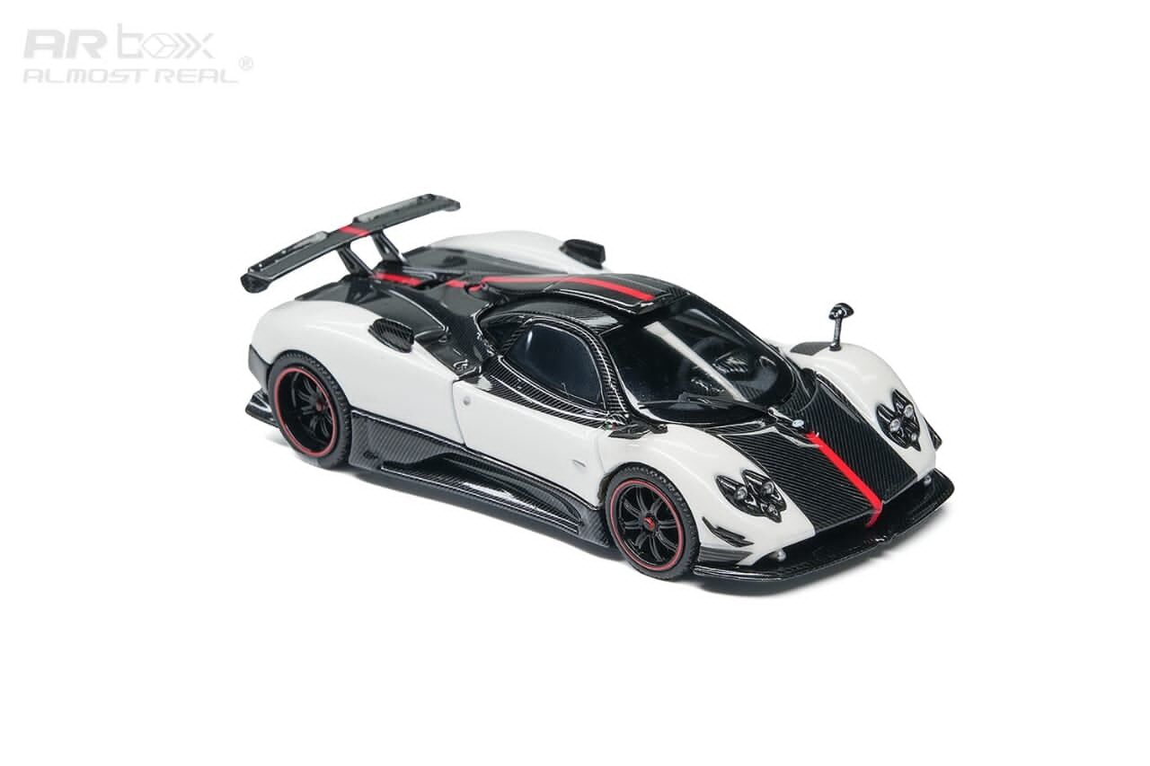 預訂:1/64 Almost Real Pagani Zonda Cinque Coupe 2009 Bianco Benny White (650601001 )