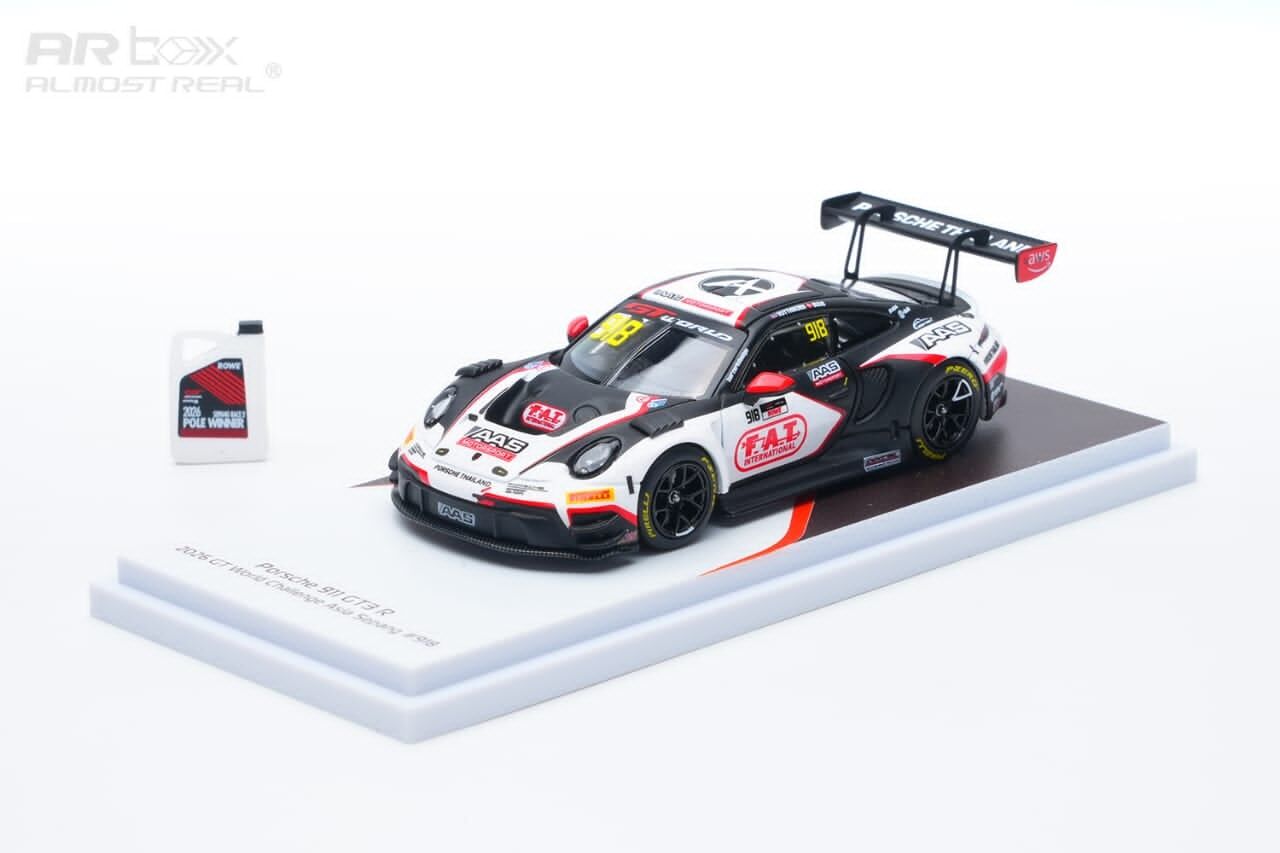 預訂:1/64 Almost Real  #51 Porsche 911 GT3 R 2026 GT World Challenge Asia Sepang #918 (640004111 )