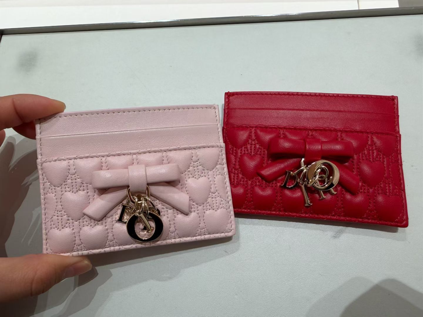 【2色入】Dior 七夕情人節限定  Qixi Lady Dior Freesia Card Holder 卡套