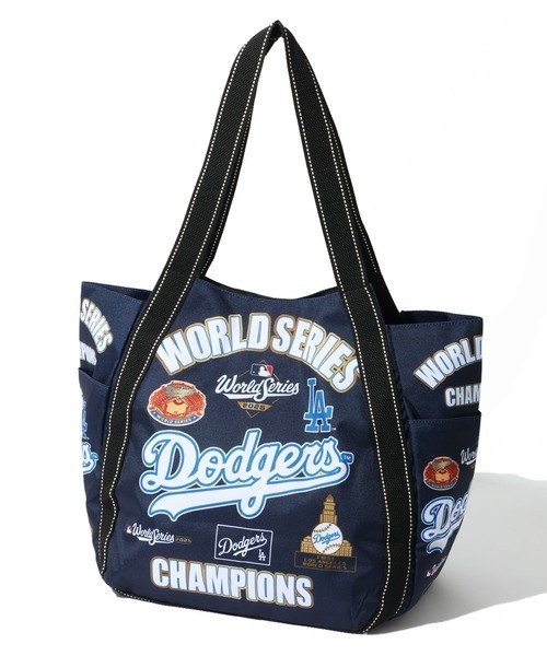 MLB周邊 Los Angeles Dodgers 洛杉磯道奇 冠軍深藍 手提包 日本限定 E-COME GROUP Handbag 全新