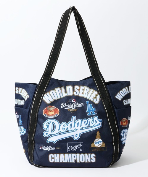 MLB周邊 Los Angeles Dodgers 洛杉磯道奇 冠軍深藍 手提包 日本限定 E-COME GROUP Handbag 全新