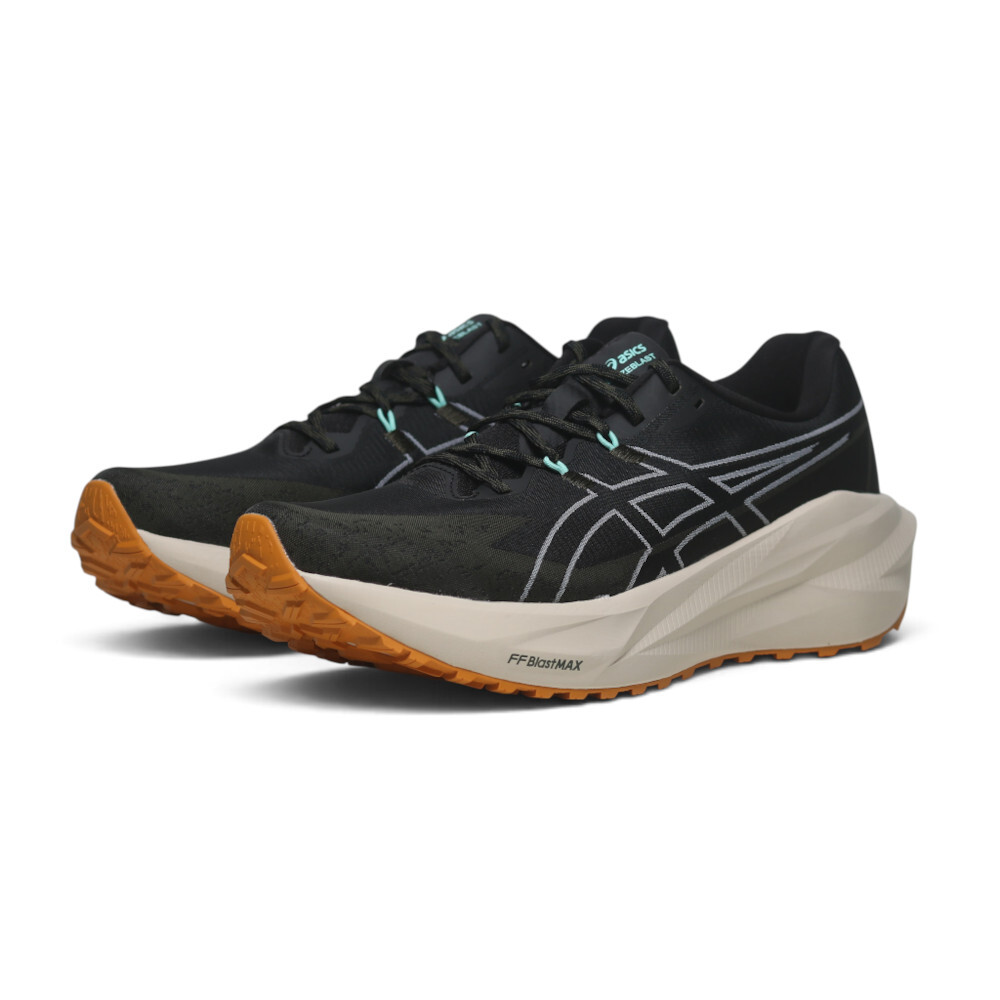 ASICS 慢跑鞋 BLAZEBLAST 灰黑 緩衝 運動鞋 男 1011C276001