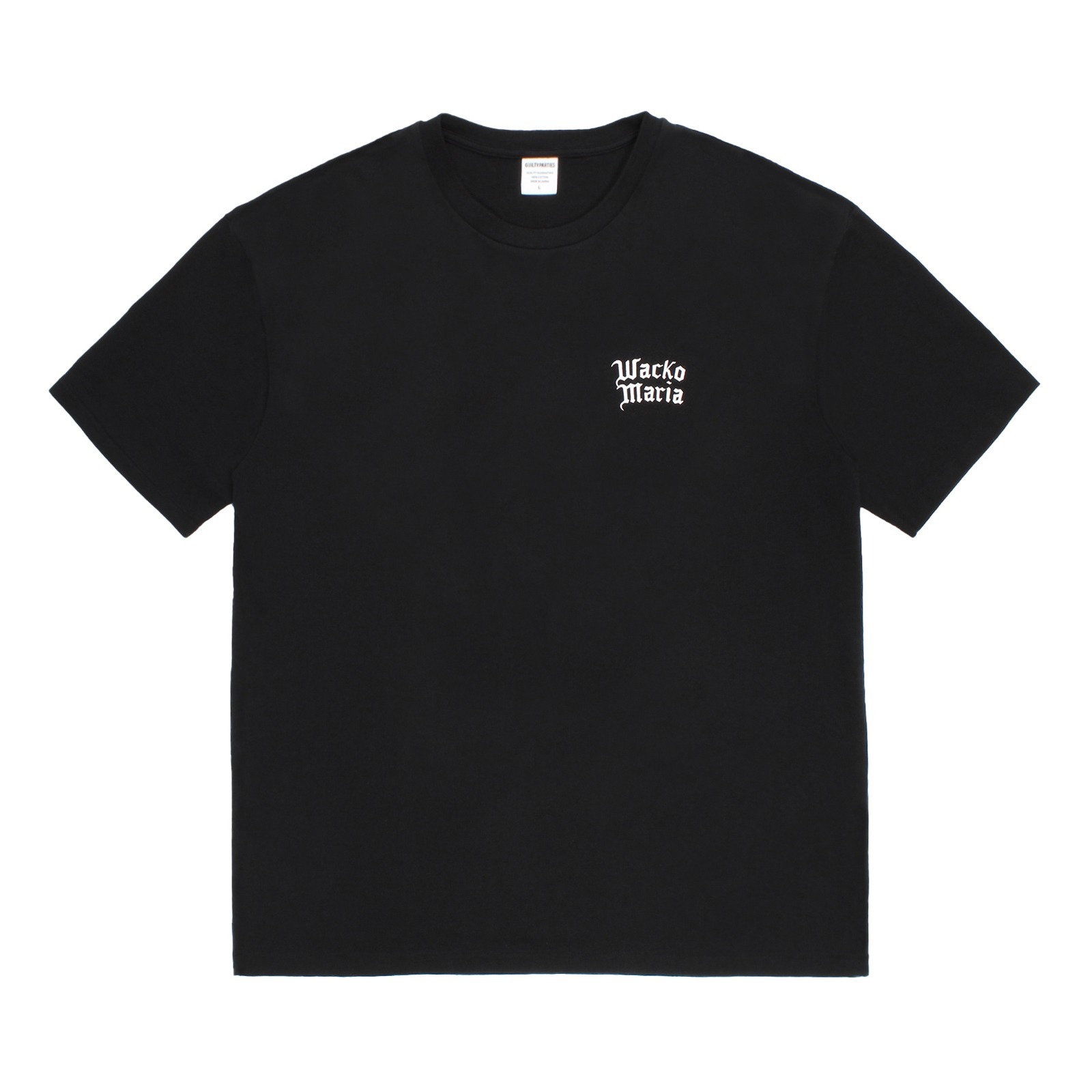 2026AW WACKO MARIA WASHED HEAVY WEIGHT CREW NECK T-SHIRT (TYPE-1) (BLACK) 聖母 瑪麗亞 熱門款 短T 現貨