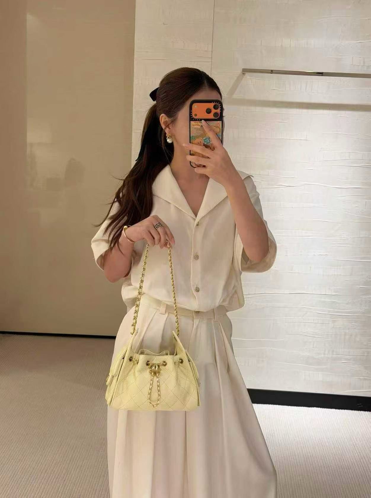 Chanel 25 mini bag小雞黃
