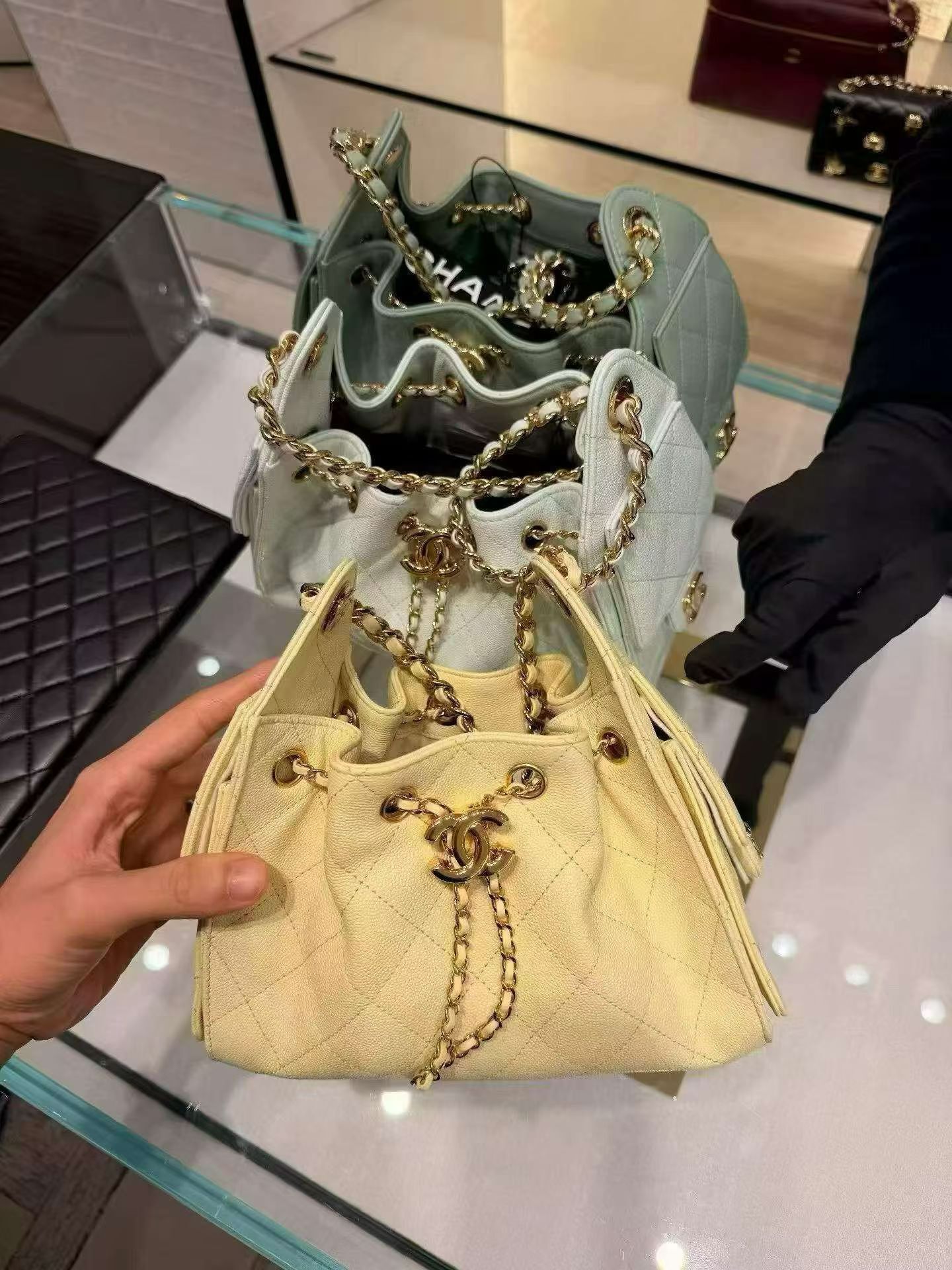 Chanel 25 mini bag小雞黃