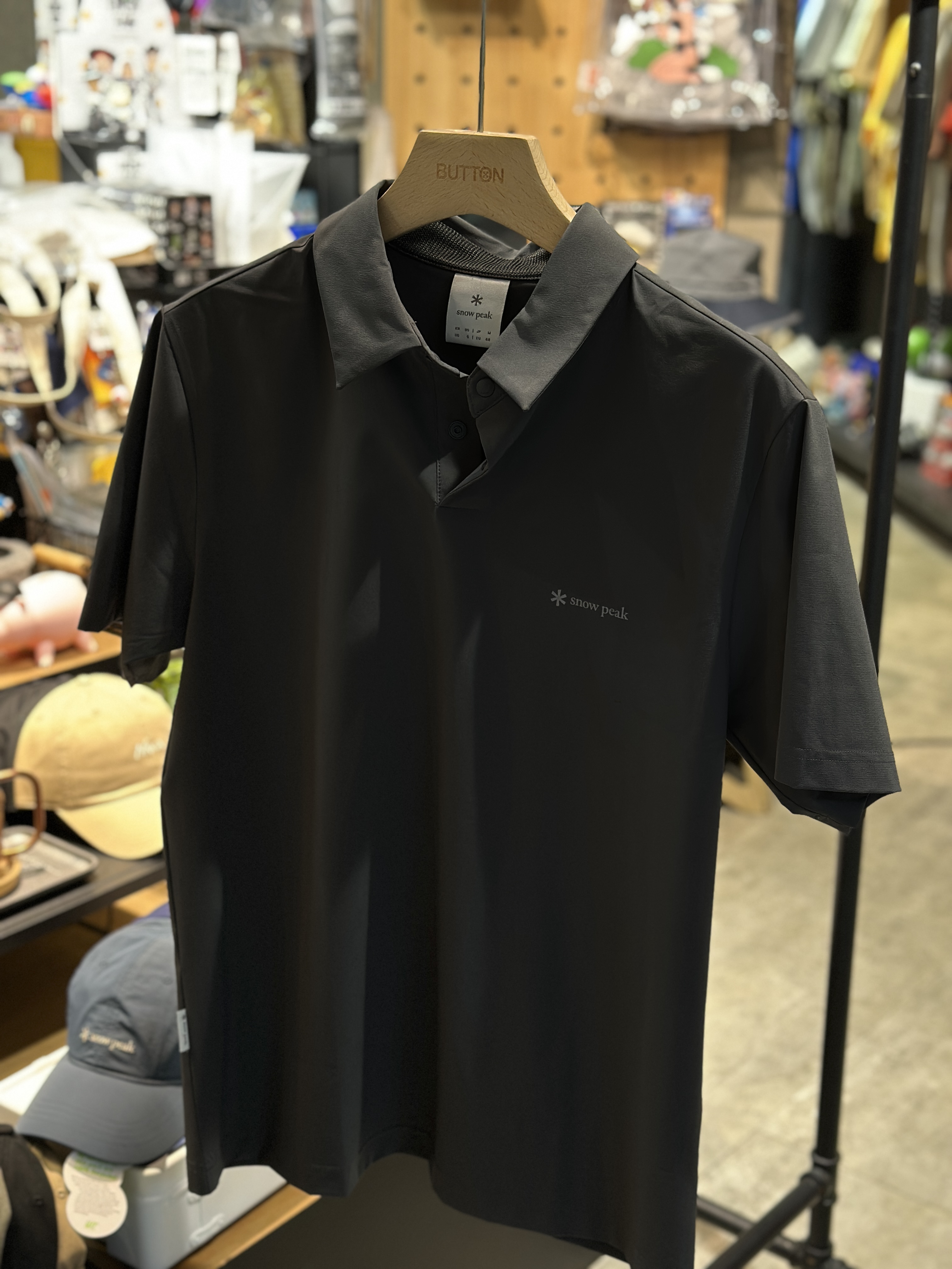 Snow Peak 37.5 Polo Short Sleeve T-shirt 26ss 37.5度c 印花logo 彈性 速乾 防曬 polo衫 短袖 BTS金泰亨同款 S26MMTPS36