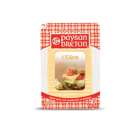 [Chilled] Paysan Breton Edam Cheese Slices 160g