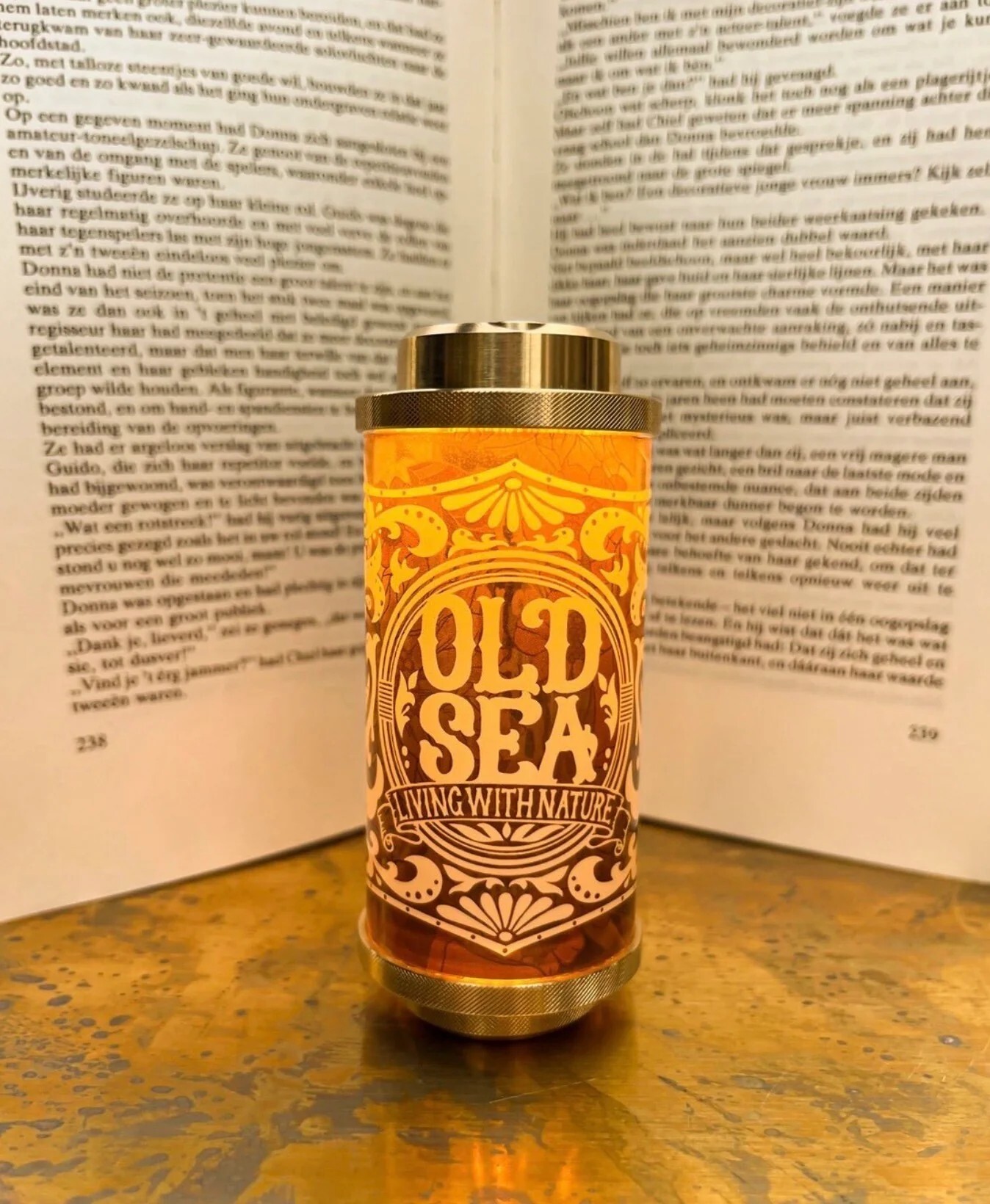 日本Old Sea X 38explore 聯名黃銅38燈/Artist Collaboration