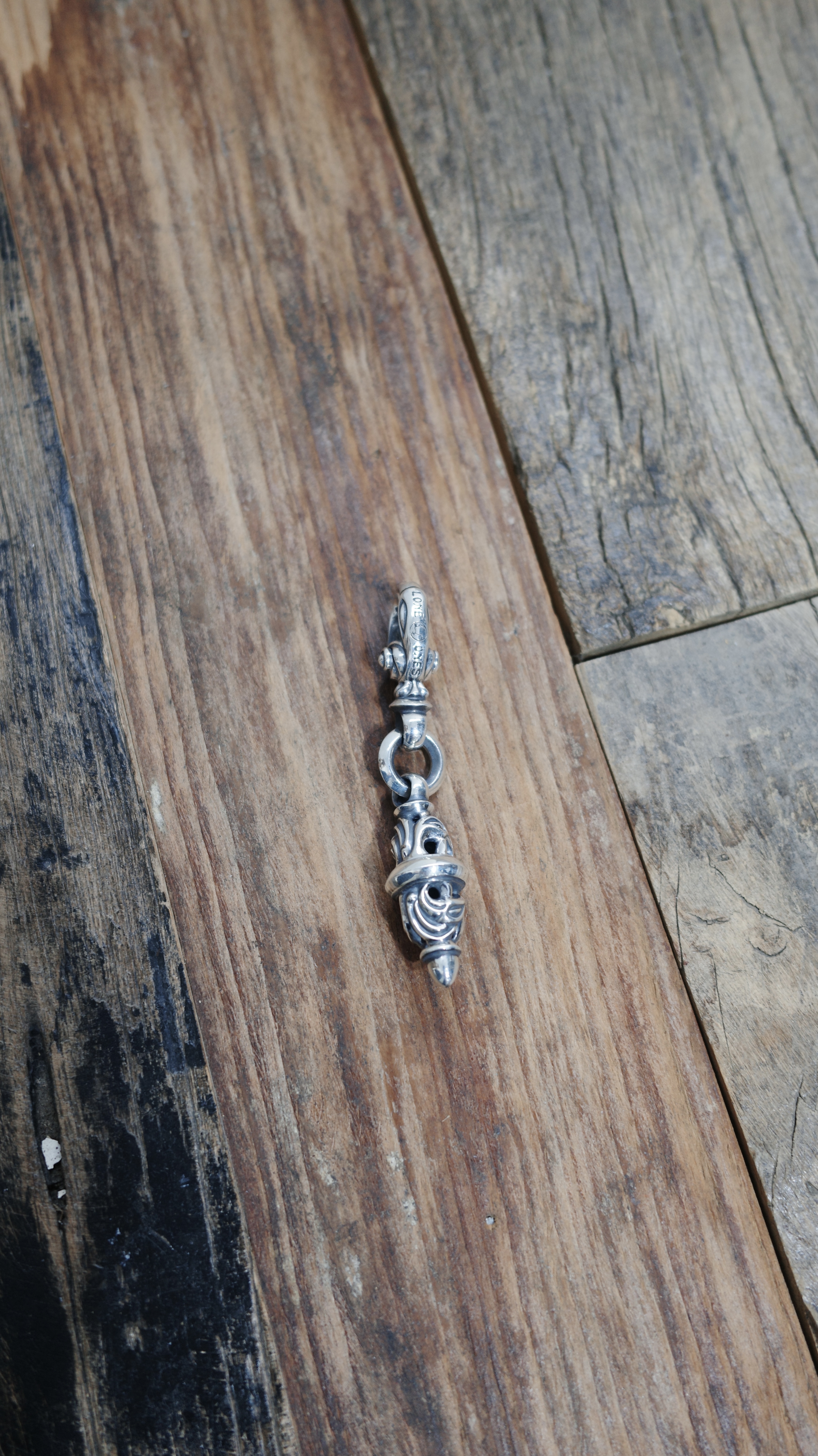 Dove Bead Key Clasp