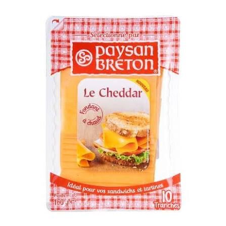 [Chilled] Paysan Breton cheddar cheese Slices 160g