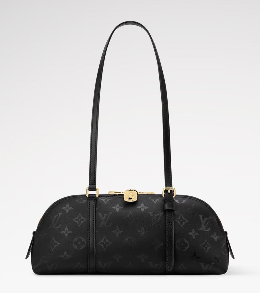 Louis Vuitton LV Squire East-West 單肩袋 黑色