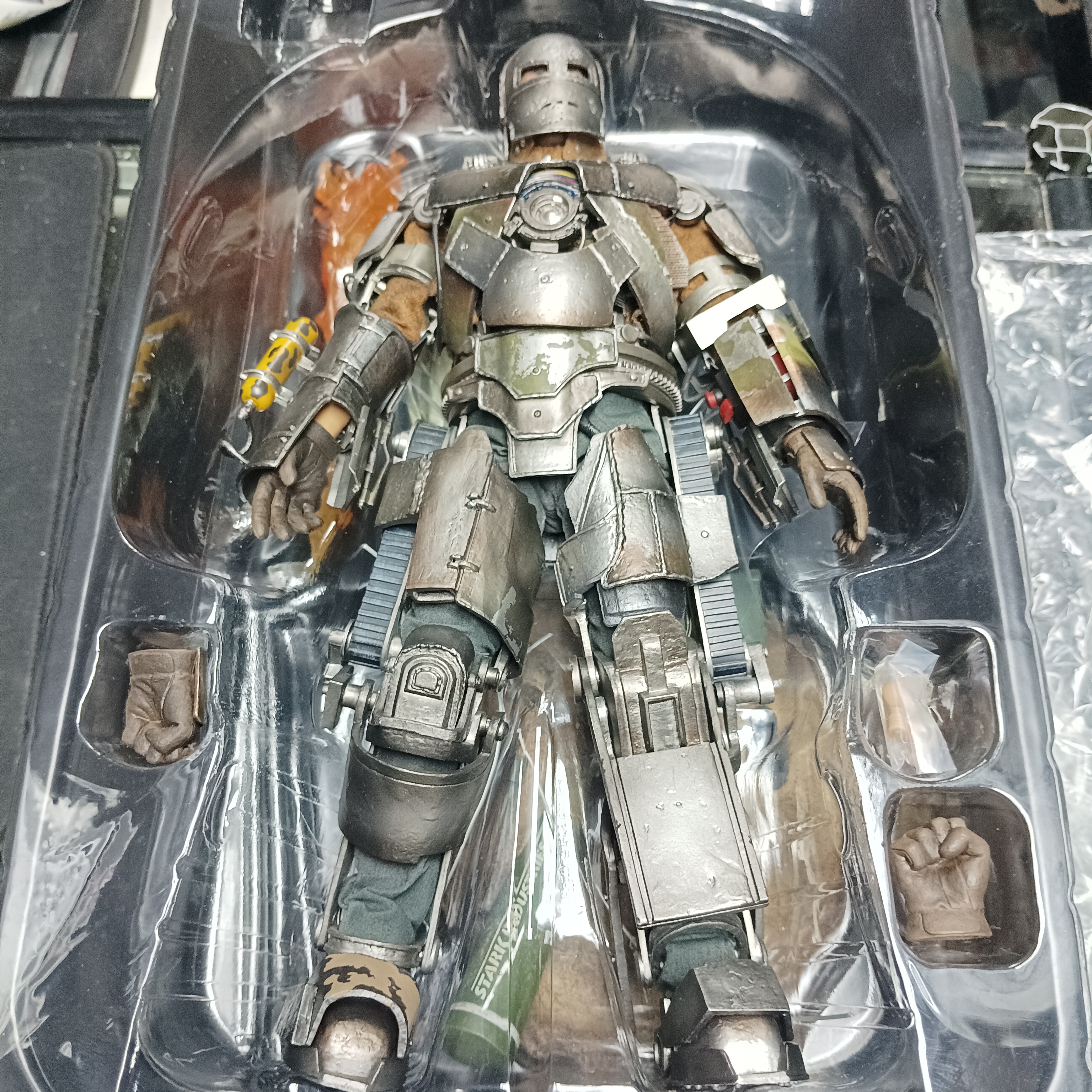 寄賣-Hottoys MMS168 Iron Man Mark1 2.0ver