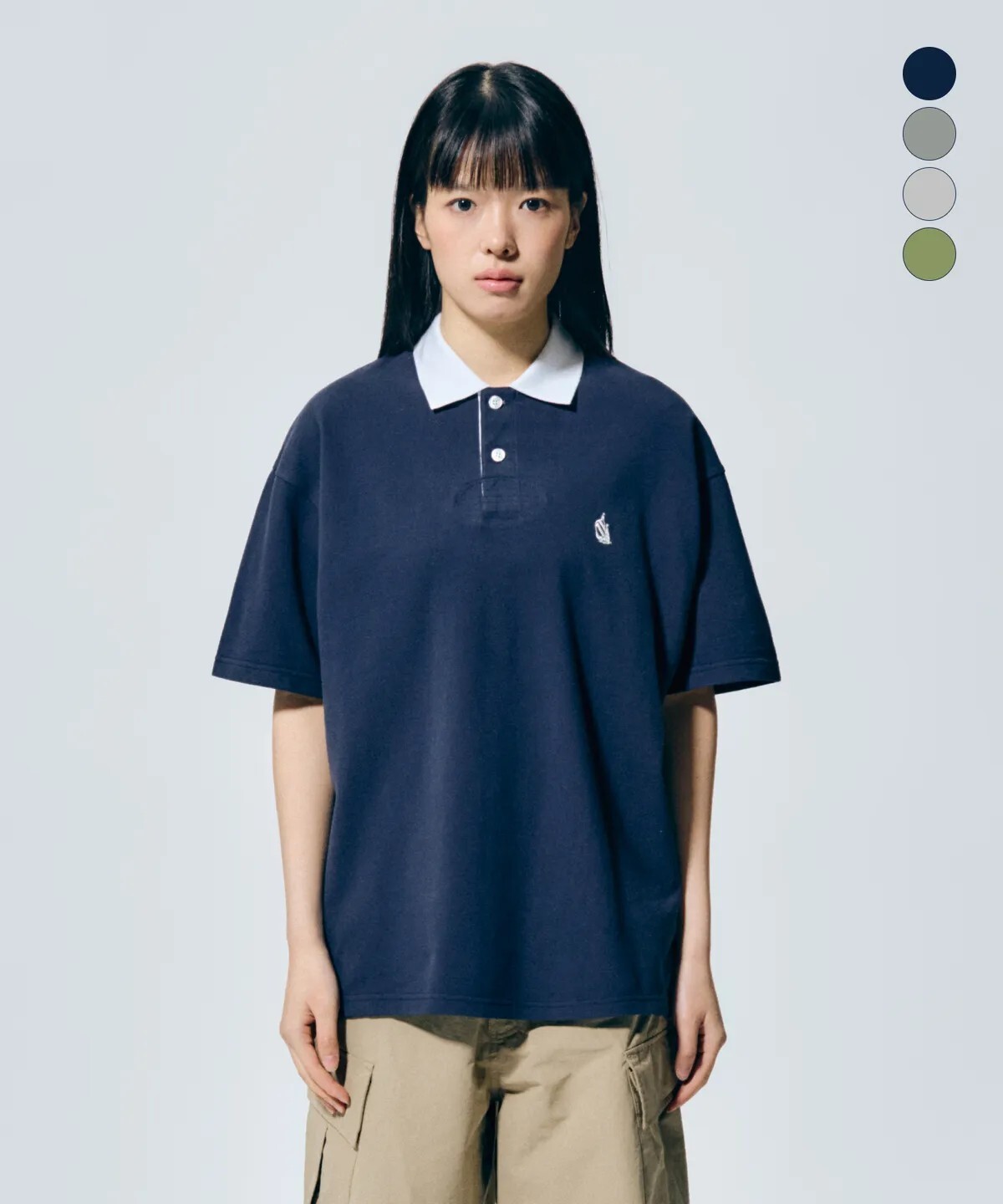 【OWN】Nautica 短袖 上衣 美式 經典  拼字 休閒 寬鬆 透氣 不分男女 海軍藍色 麻灰色 淺麻灰色 橄欖綠 NPO4976