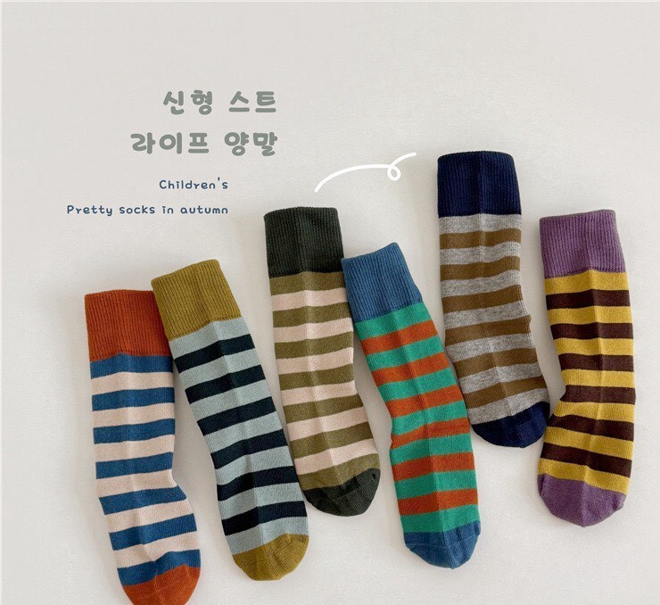 🧦 SOCKS  ⊙ 條紋 襪子組  ♡̴