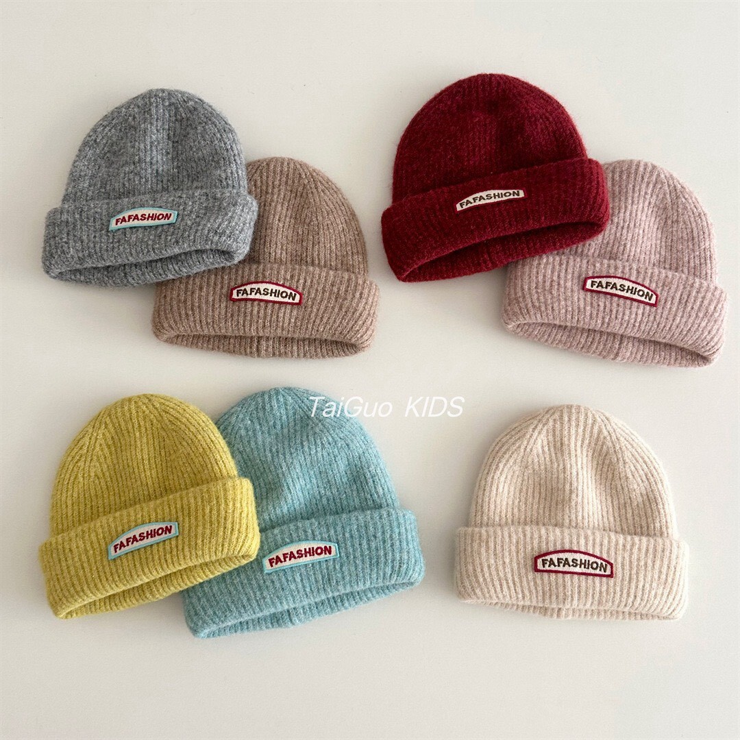 ✥ HAT ✥ 小布標 Colorful 多色 毛帽 ᝰ