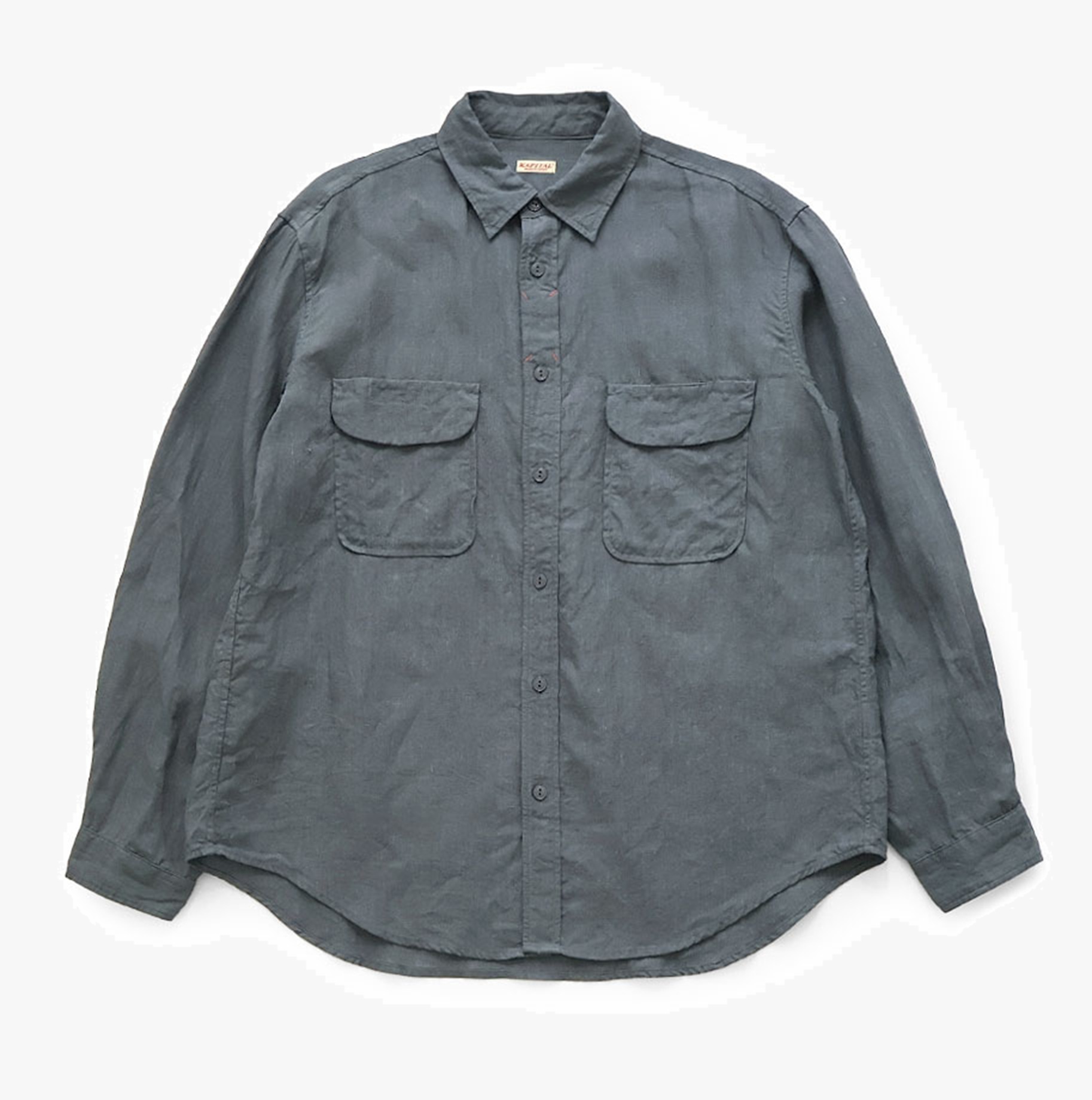 KAPITAL Linen clip shirt - PRE ORDER ITEM (預訂中)