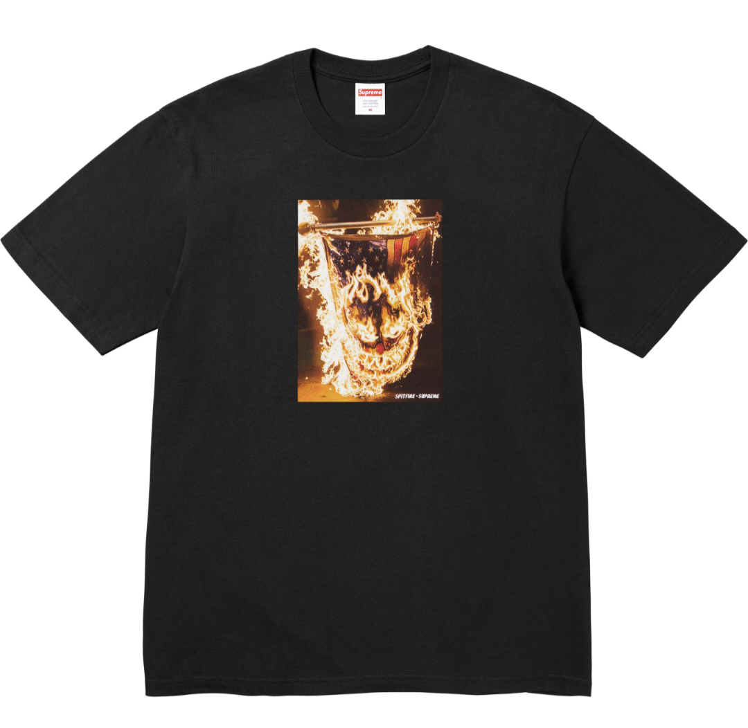 SUPREME X SPITFIRE FLAG TEE 短T (2色)