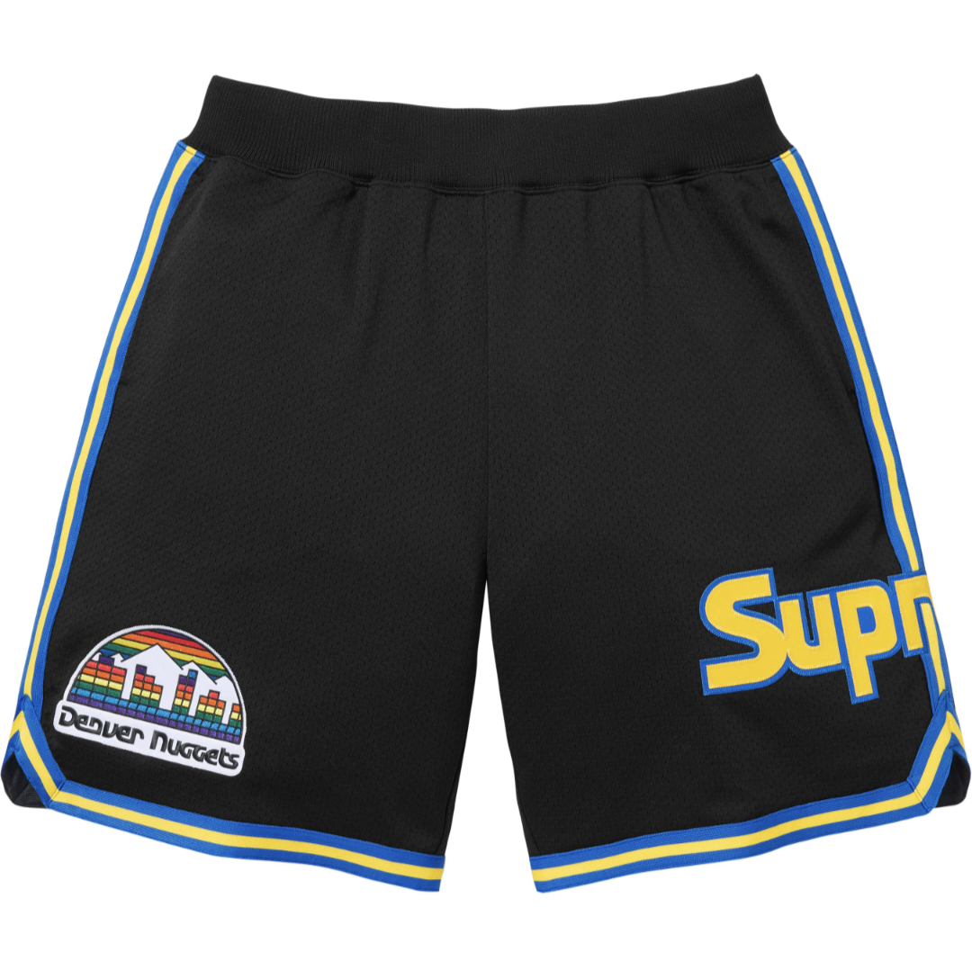 SUPREME X M&N NBA BASKETBALL SHORTS NUGGETS短褲