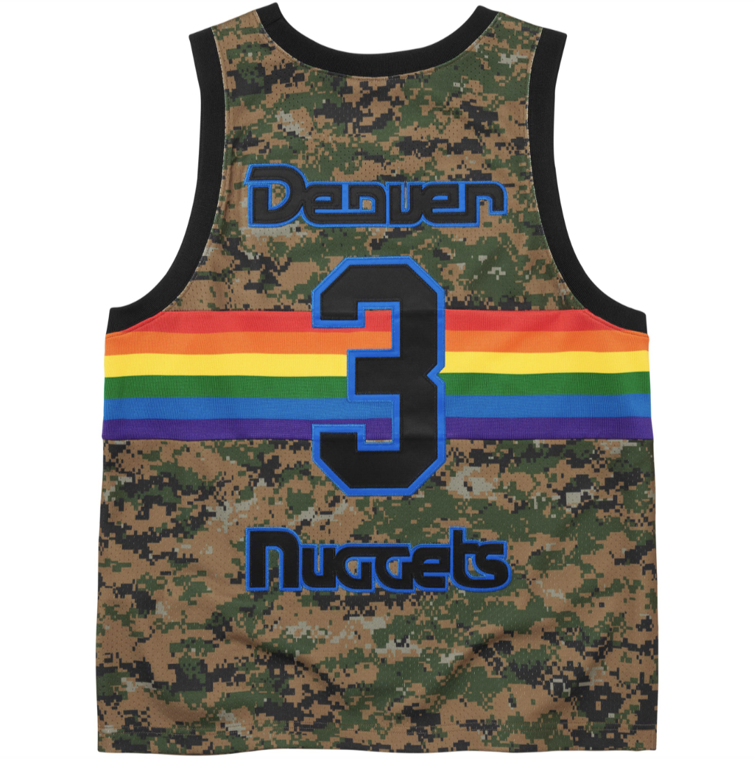 SUPREME X M&N NBA BASKETBALL JERSEY NUGGETS背心