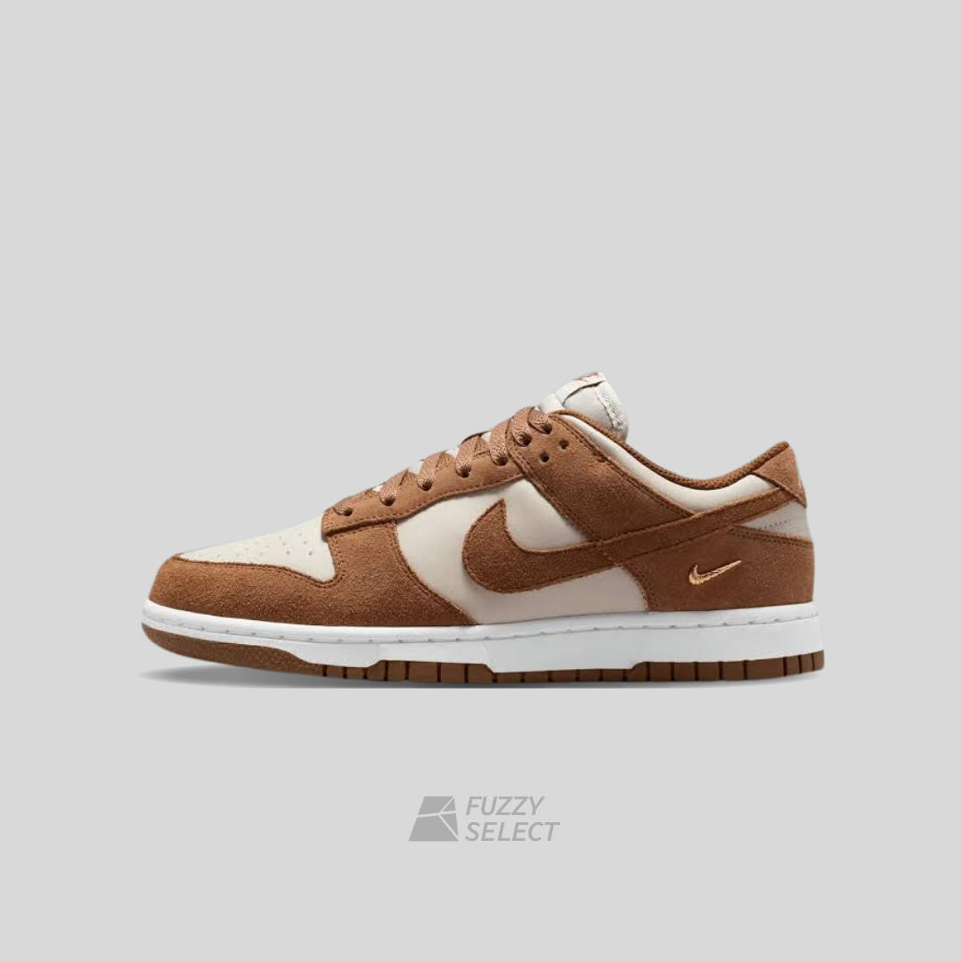 【逢甲 FUZZY】W Nike Dunk Low "Light British Tan Cream" 麂皮 可可 金小勾 IO4244-200