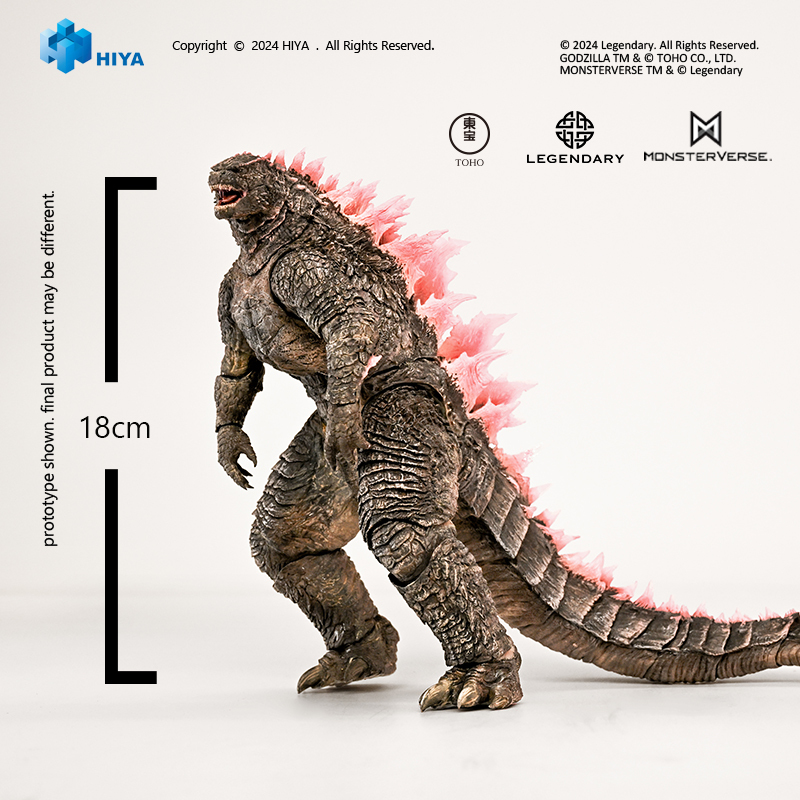 (預訂) HIYA 海雅玩具 EBG0412 18cm 哥吉拉大戰金剛2 帝國崛起 哥吉拉Evolved Ver 再版