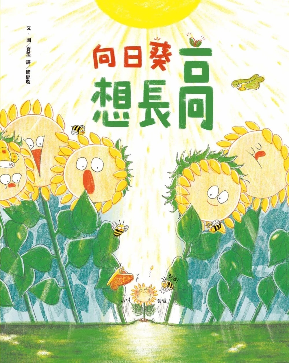 向日葵想長高