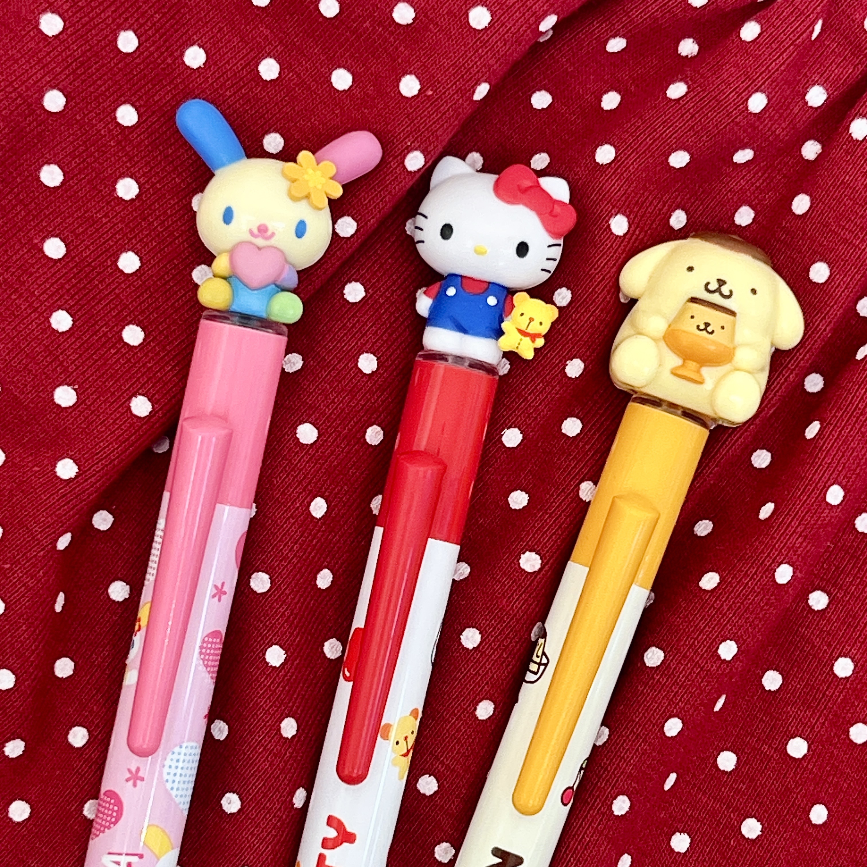 🇯🇵Sanrio小公仔原子筆🧸🍮💛