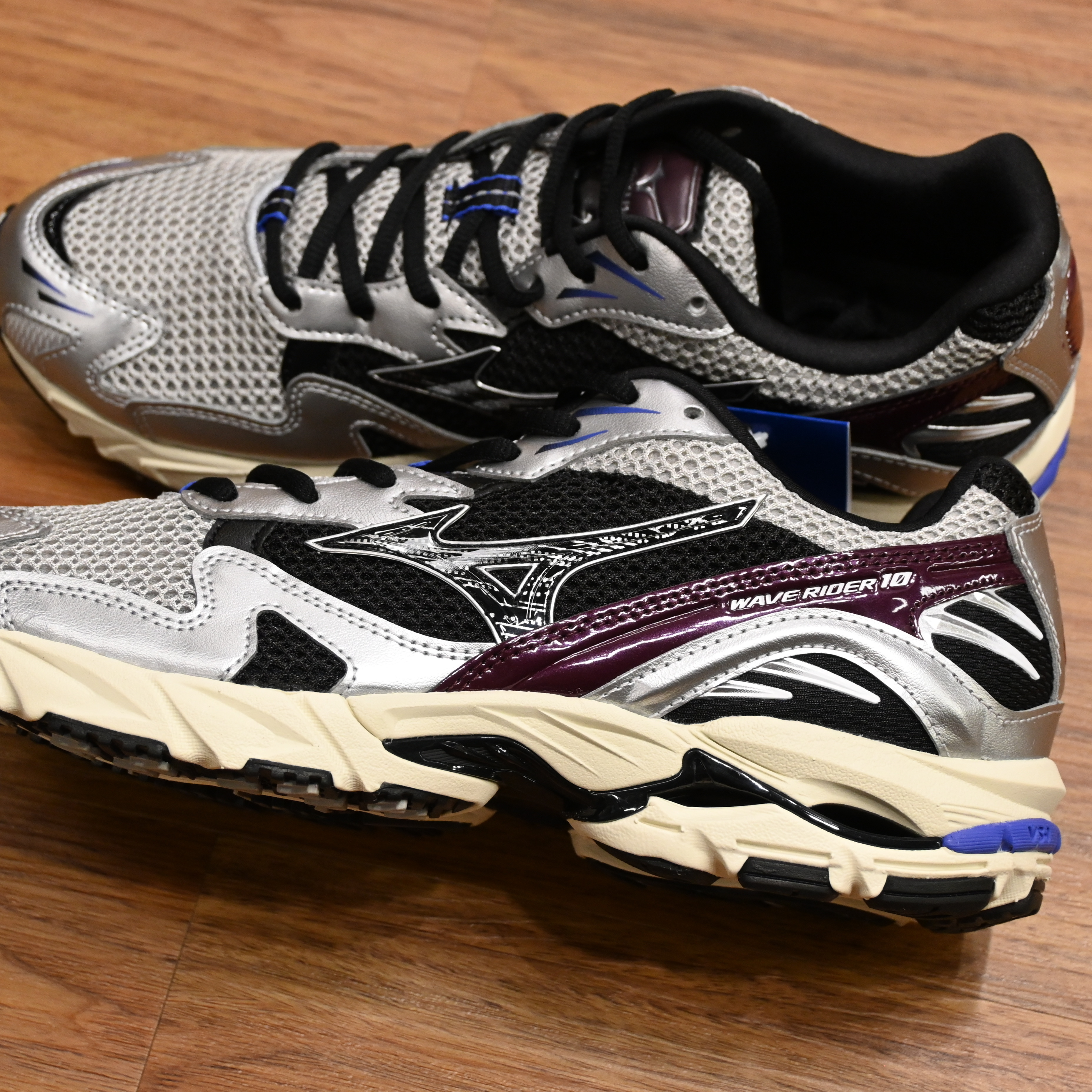 Mizuno Wave Rider 10 Harbor Mist/Black/Fig
